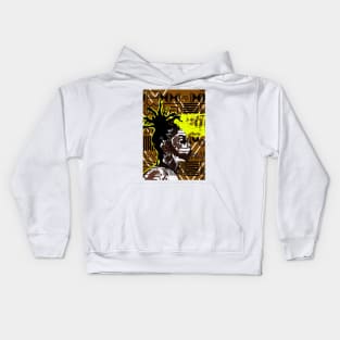 Afrocentric honey, smoking sexy Kids Hoodie